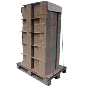 Palettenversand GBk - Großbriefkarton klein 245 x 172 x 20 mm - 4000 Stück pro Palette