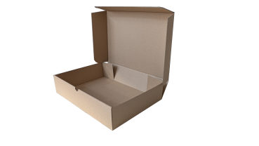 Preview: Palettenversand: Faltkarton DHL Päckchen klein – 348 × 246 × 79 mm (2000 Stk./Palette)