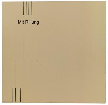Palettenversand Drehfix -  440 x 370 x 66 mm mit Höhenriller für Adventskalender - 500 Stück pro Palette